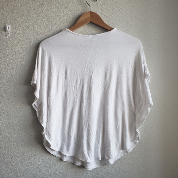 Charming Charlie White Beaded Top - Picture 2 of 3